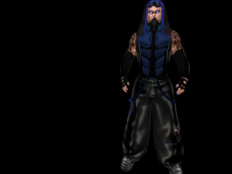 Second Life Marketplace Blue Zombie Ravers