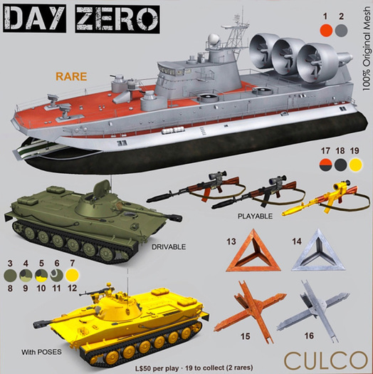 14 -Culco- Day Zero -Obstacle Type 1 -Clean 1Li
