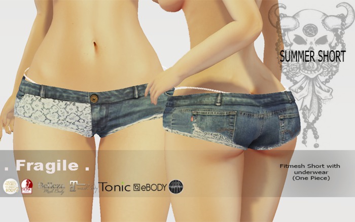 .Fragile. summer micro short (add me)