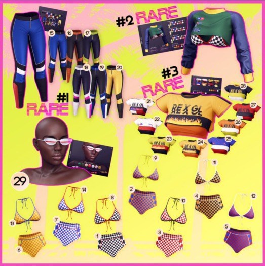 Rebel Gal - Racing Gacha - #4 (M)