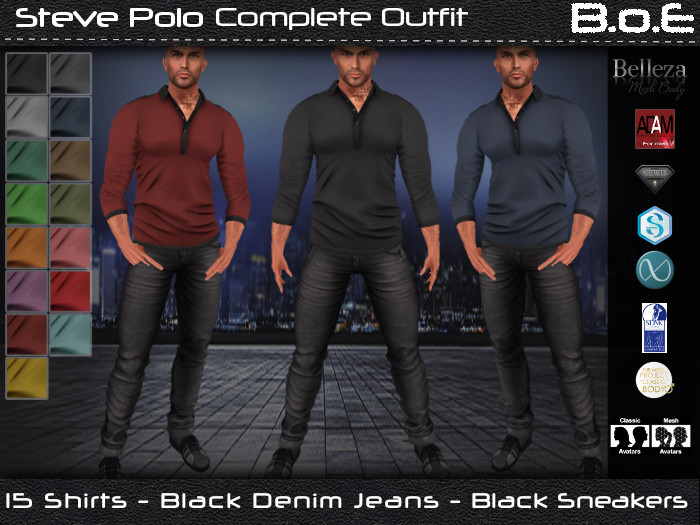 B.o.E - Steve Polo Outfit (box)