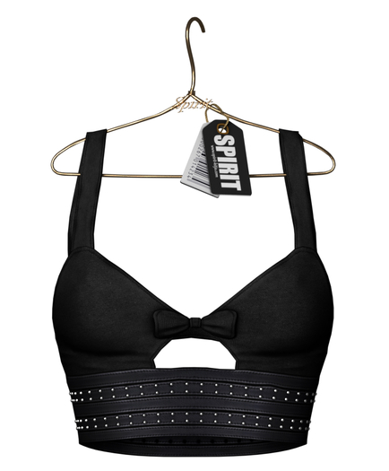SPIRIT - Mina top [BLACK]
