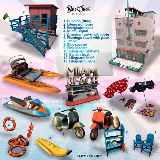 BJK Miami gacha Pink Scooter