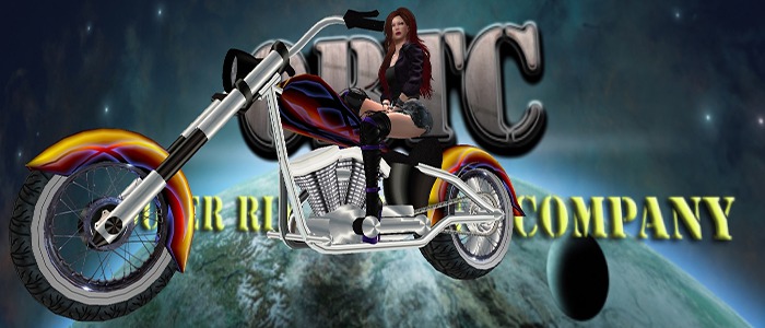 {ORTC} Custom Fire and Lightening Bike