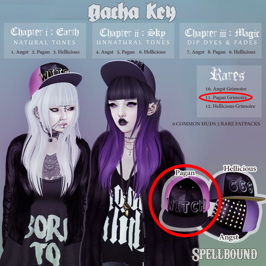 +Spellbound+ Antisocialite - Pagan // Grimoire : Complete RARE