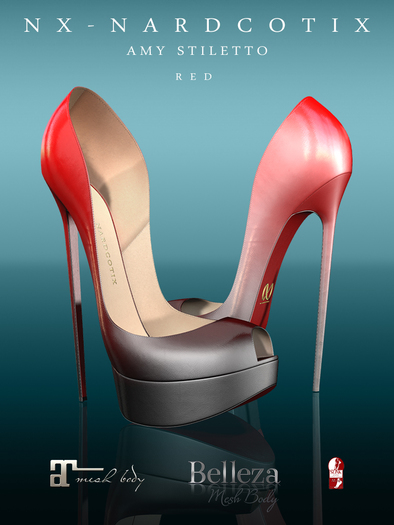 NX-Nardcotix Amy Stiletto Red