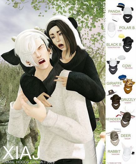 / XIAJ / Magic Rabbit Hood (add) RARE