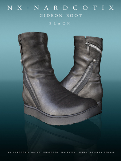 NX-Nardcotix Gideon Boot Black