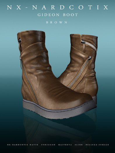 NX-Nardcotix Gideon Boot Brown