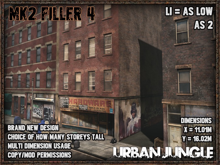 MK2 CITY FILLER 4 - URBAN JUNGLE