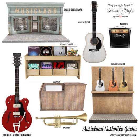 Second Life Marketplace Serenity Style Musicland Nashville Amplifier