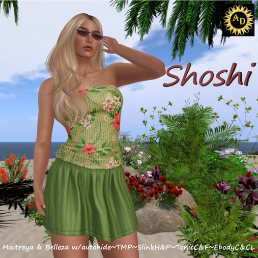 Shoshi Sundress Olive 