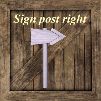 Second Life Marketplace - sign post right