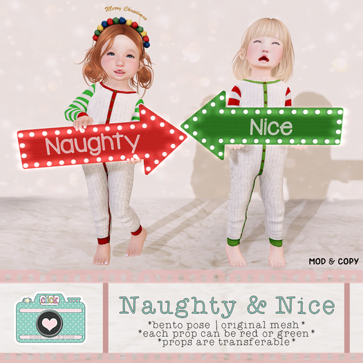 .click. Naughty & Nice