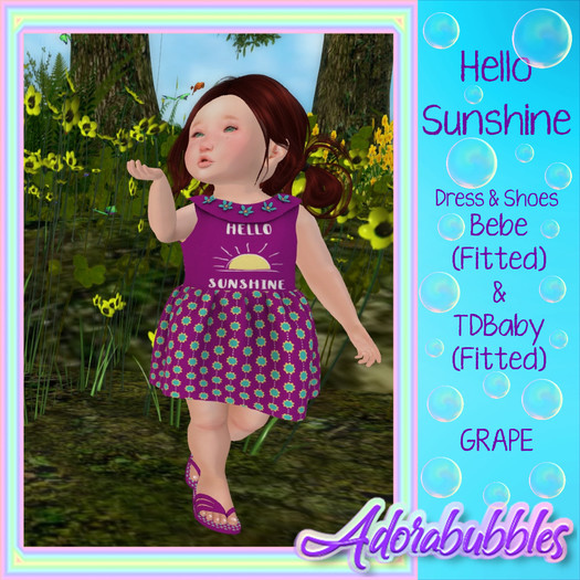 {A} Hello Sunshine Outfit - Grape