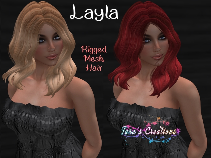 Tara's Creations *Layla* Mesh Hair Reds Pack (BOX)
