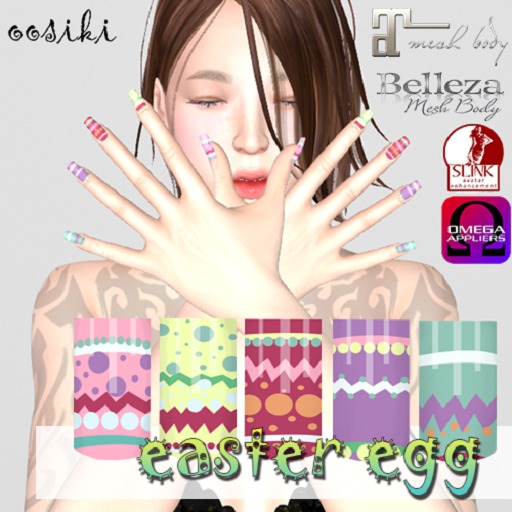 <ooSiki>Nail easter egg(wear)