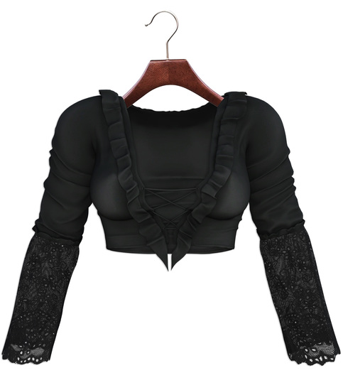 adorsy - Demi Top Black - Maitreya