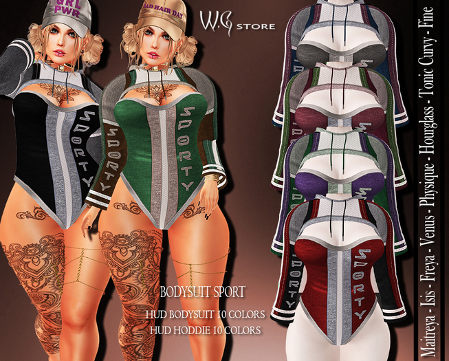 W.G STORE - Set Bodysuit Sport