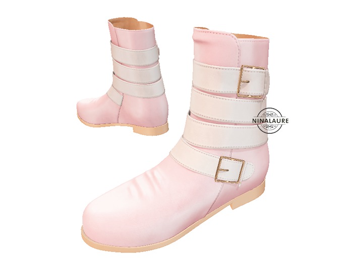 Breathe - Helka Boots - Pale Rose