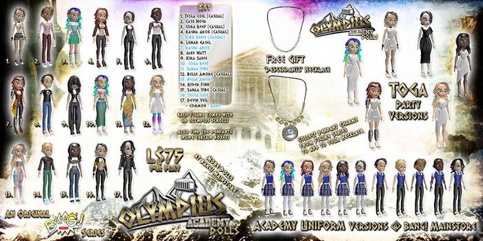 Bang! Figures - Olympius Academy : Tesla Coil - Signature Outfit * RARE