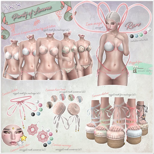 '::Axix::  Purity Of Laverne Earrings [White]