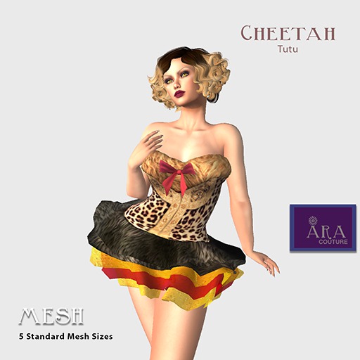 *Ara Couture - Mesh Cheetah Tutu