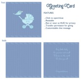 XpressiveU Card : Baby Carriage Boy