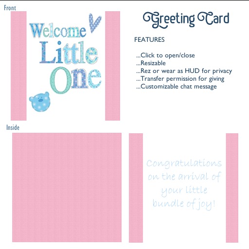 XpressiveU Card : Baby Welcome