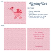 XpressiveU Card : Baby Carriage Girl