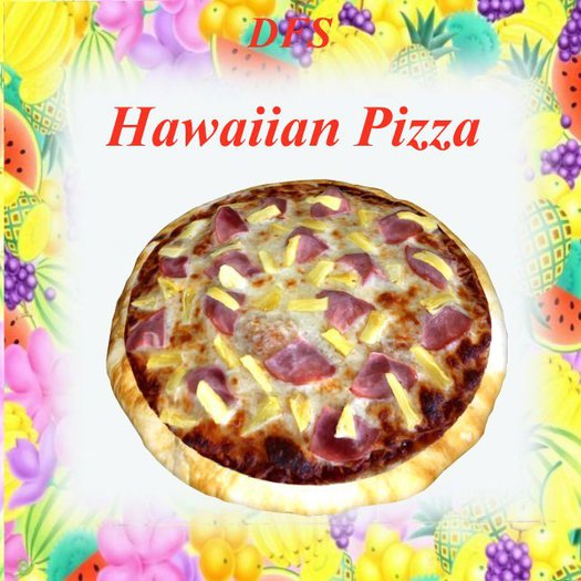 Hawaiian pizza  DFS storage vendor crate texture fb
