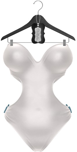 ChicModa // Debbie Swimsuit // WHITE (Add Me)