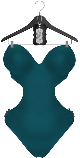ChicModa // Debbie Swimsuit // TEAL (Add Me)