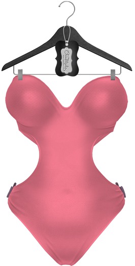 ChicModa // Debbie Swimsuit // STRAWBERRY (Add Me)