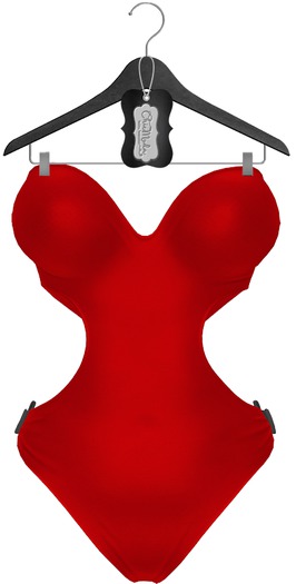 ChicModa // Debbie Swimsuit // RED (Add Me)