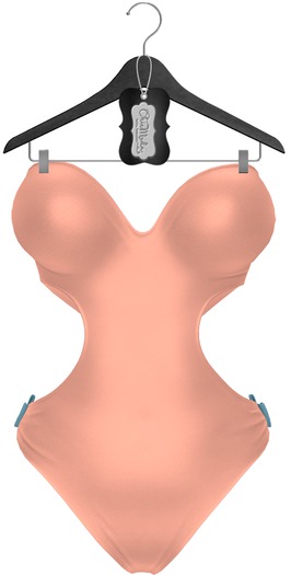 ChicModa // Debbie Swimsuit // PEACH (Add Me)