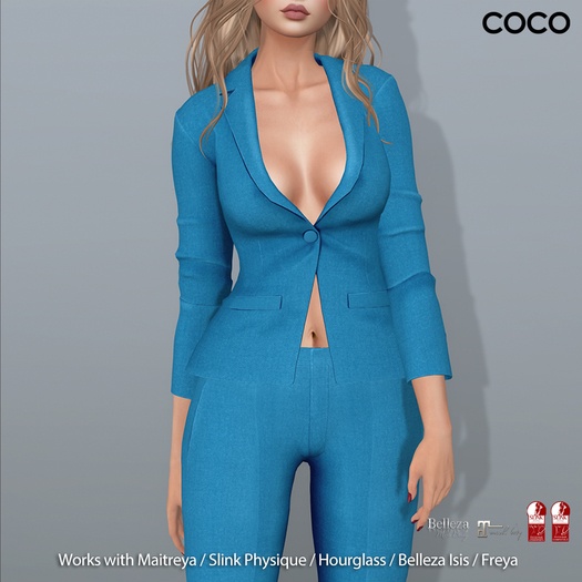 *COCO*_BlazerWithoutShirt_Sky