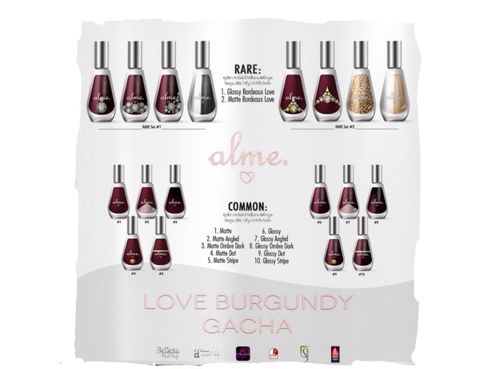 alme.   Love Burgundy Gacha - COMMON 6 [Rez please!]