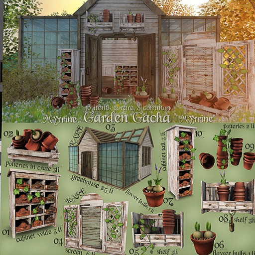 08 Garden Gacha - wall shelf 2
