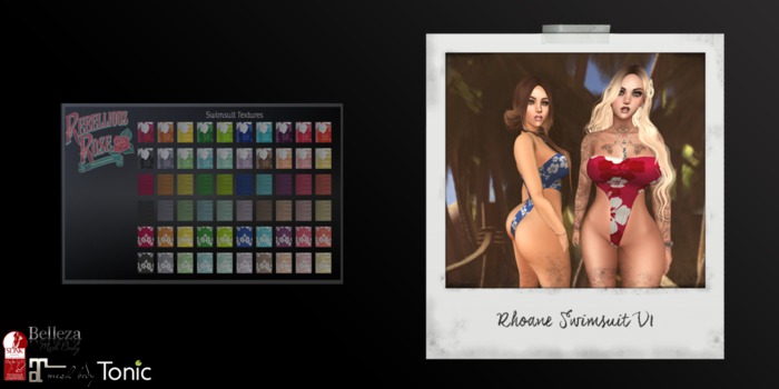 ~Rebellious Rose~ Rhoane Swimsuit V1
