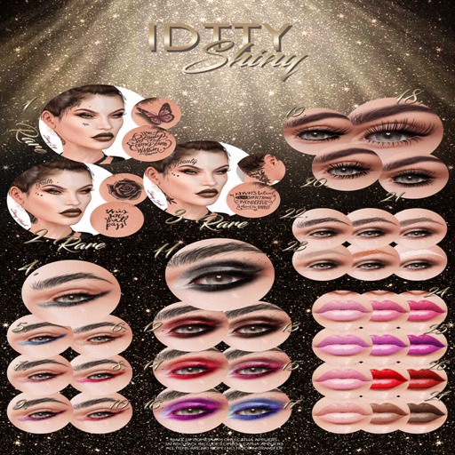 IDTTY Faces - #21 Shiny Lashes