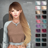 Wasabi // Everly Mesh Hair - Lunar Ombre