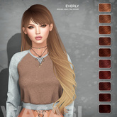 Wasabi // Everly Mesh Hair - Reds