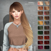 Wasabi // Everly Mesh Hair - Solar Ombre