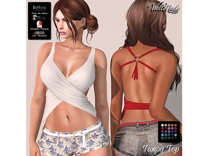 [WellMade] Tansy Top 