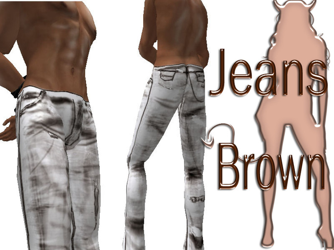 JEANS BROWN