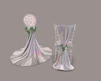 Wedding Chair - Animated & Pillar - Rainbow