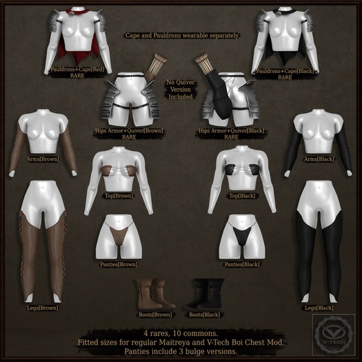 [V-Tech]Sentinel Top[Black] COMMON