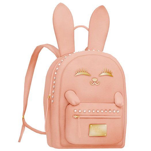 {Lula Belle} Bunny Backpack - Peach {Boxed}