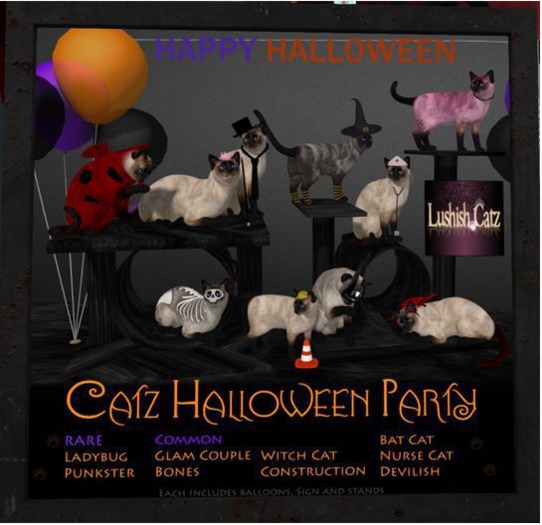 LC :: Catz Halloween Party Stand